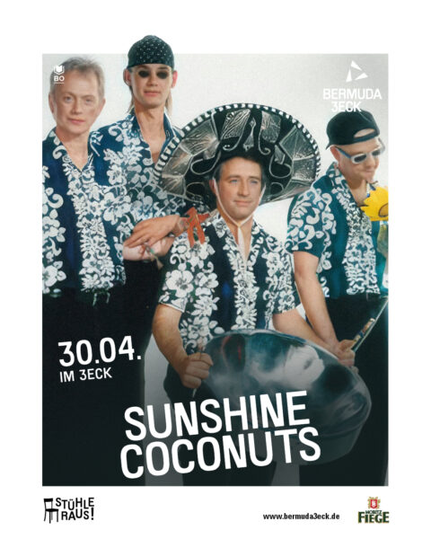 Stühle raus_Künstlerankündigung_2026_Sunshine-Coconuts