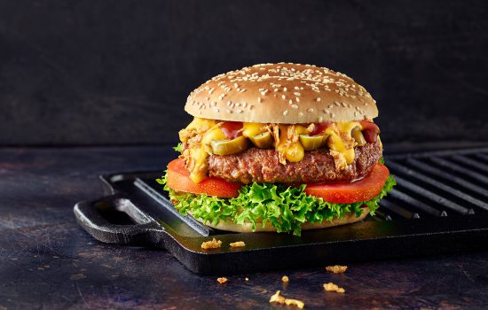 herzhafte Burger